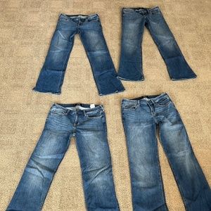 Woman's hollister boot cut jeans